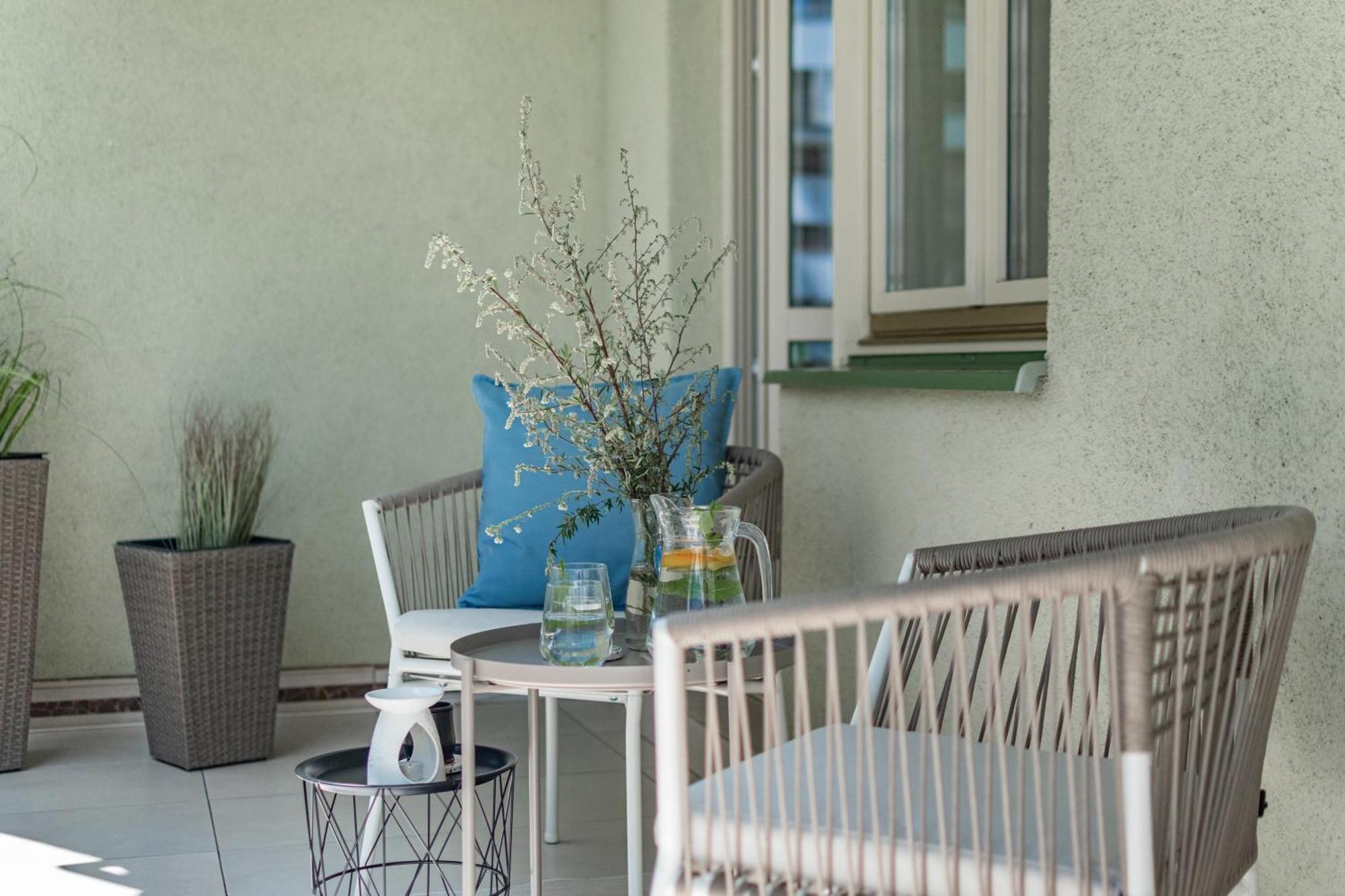 Apartament Mokotow -Basen- Warschau Exterior foto