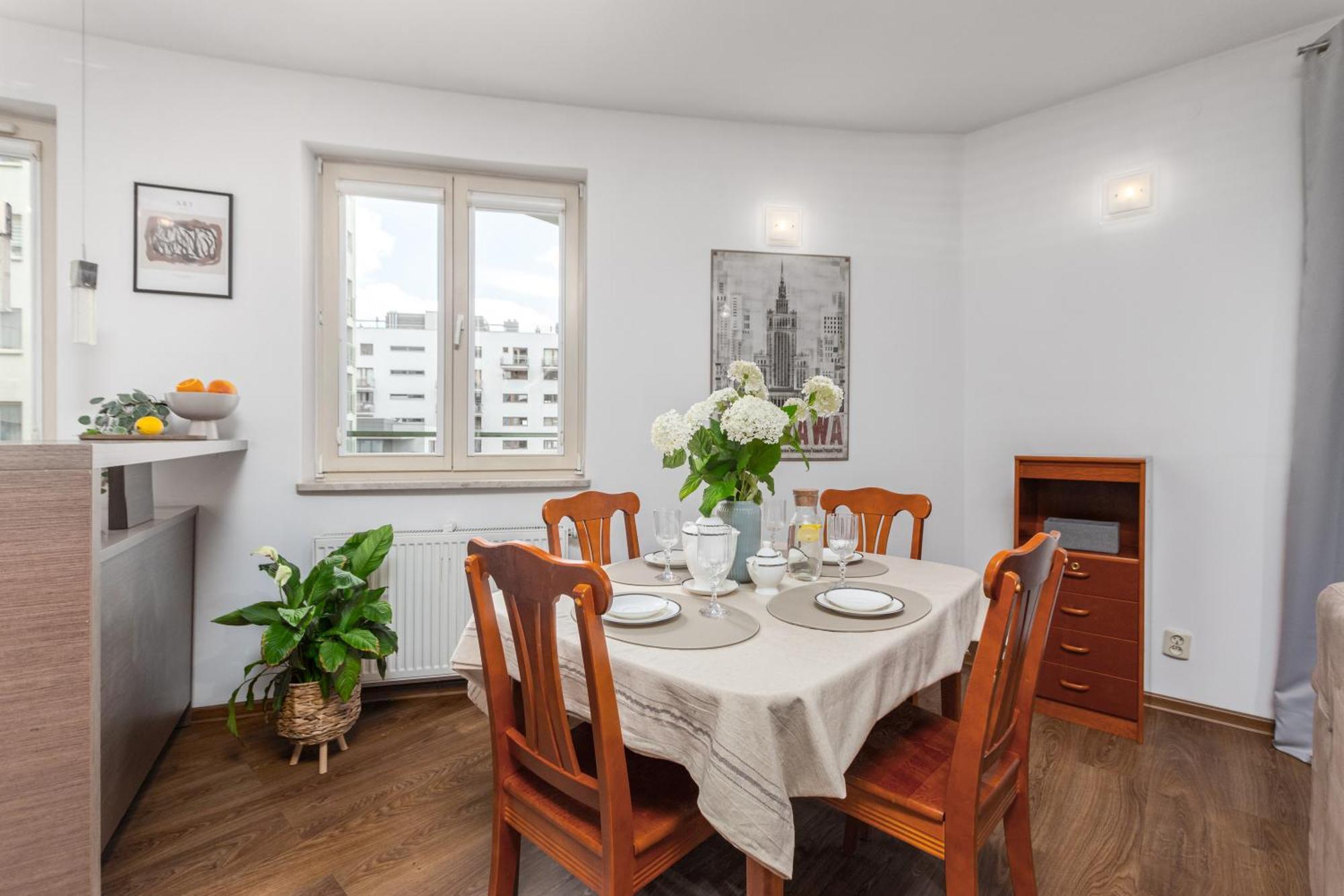 Apartament Mokotow -Basen- Warschau Exterior foto
